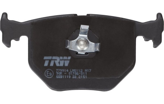 Brake Pad Set, disc brake COTEC GDB1119 TRW, Image 4