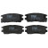 Brake Pad Set, disc brake COTEC GDB1127 TRW, Thumbnail 6