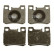 Brake Pad Set, disc brake COTEC GDB1130 TRW, Thumbnail 3