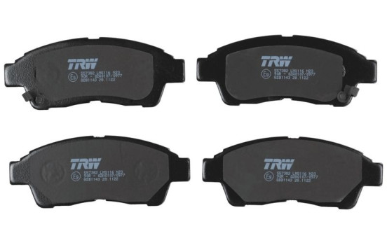 Brake Pad Set, disc brake COTEC GDB1143 TRW, Image 4