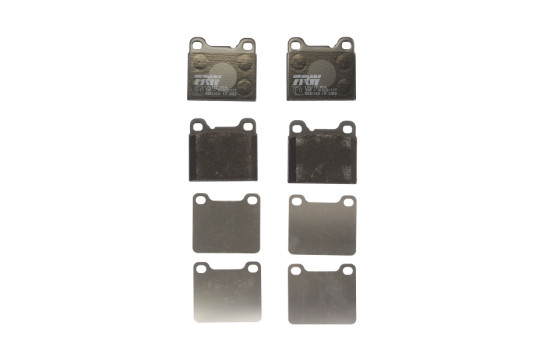 Brake Pad Set, disc brake COTEC GDB1160 TRW