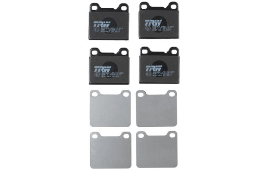 Brake Pad Set, disc brake COTEC GDB1160 TRW, Image 4