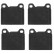 Brake Pad Set, disc brake COTEC GDB1160 TRW, Thumbnail 5