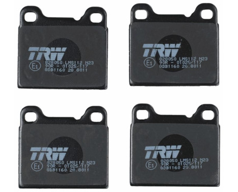 Brake Pad Set, disc brake COTEC GDB1160 TRW, Image 6