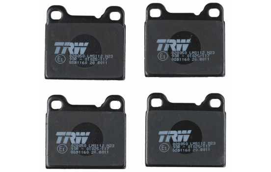 Brake Pad Set, disc brake COTEC GDB1160 TRW, Image 6