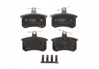 Brake Pad Set, disc brake COTEC GDB1163 TRW