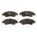 Brake Pad Set, disc brake COTEC GDB1164 TRW, Thumbnail 3