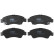 Brake Pad Set, disc brake COTEC GDB1164 TRW, Thumbnail 4