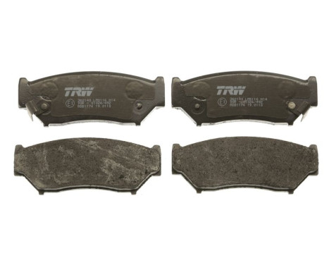 Brake Pad Set, disc brake COTEC GDB1174 TRW, Image 3