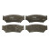 Brake Pad Set, disc brake COTEC GDB1174 TRW, Thumbnail 3