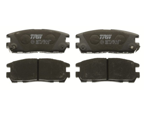 Brake Pad Set, disc brake COTEC GDB1187 TRW, Image 3