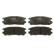 Brake Pad Set, disc brake COTEC GDB1187 TRW, Thumbnail 3