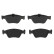 Brake Pad Set, disc brake COTEC GDB1205 TRW, Thumbnail 5