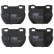Brake Pad Set, disc brake COTEC GDB1209 TRW, Thumbnail 4