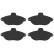Brake Pad Set, disc brake COTEC GDB1216 TRW, Thumbnail 5
