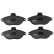 Brake Pad Set, disc brake COTEC GDB1216 TRW, Thumbnail 6