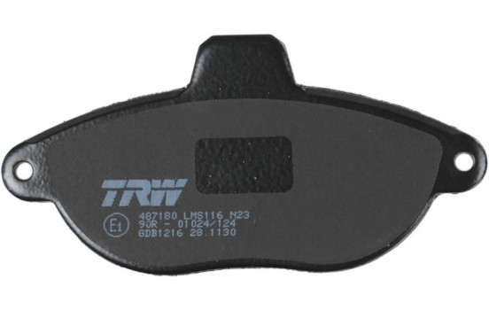 Brake Pad Set, disc brake COTEC GDB1216 TRW, Image 7