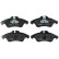 Brake Pad Set, disc brake COTEC GDB1220 TRW, Thumbnail 4