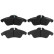 Brake Pad Set, disc brake COTEC GDB1220 TRW, Thumbnail 5