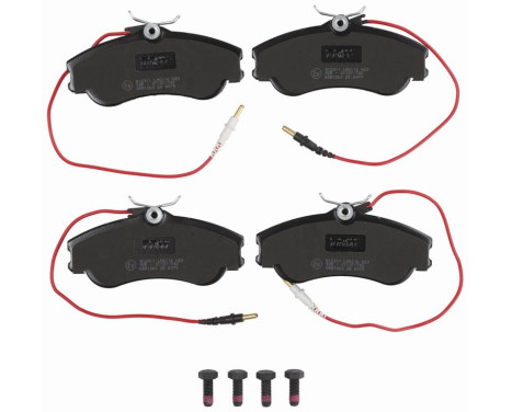 Brake Pad Set, disc brake COTEC GDB1260 TRW, Image 4