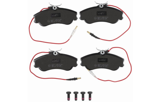 Brake Pad Set, disc brake COTEC GDB1260 TRW, Image 4