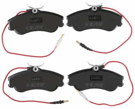 Brake Pad Set, disc brake COTEC GDB1260 TRW, Image 6