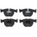 Brake Pad Set, disc brake COTEC GDB1261 TRW, Thumbnail 4