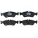 Brake Pad Set, disc brake COTEC GDB1263 TRW, Thumbnail 4