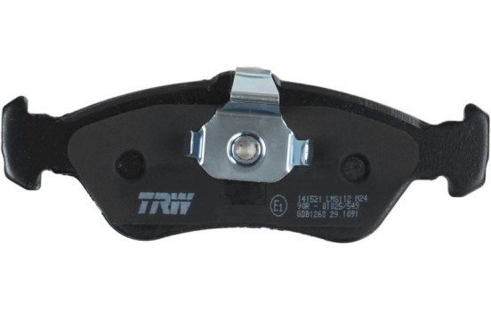 Brake Pad Set, disc brake COTEC GDB1263 TRW, Image 6