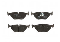 Brake Pad Set, disc brake COTEC GDB1265 TRW