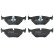 Brake Pad Set, disc brake COTEC GDB1265 TRW, Thumbnail 4