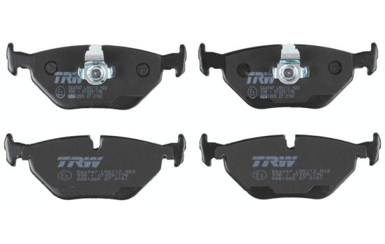 Brake Pad Set, disc brake COTEC GDB1265 TRW, Image 4