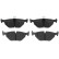 Brake Pad Set, disc brake COTEC GDB1265 TRW, Thumbnail 5