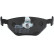 Brake Pad Set, disc brake COTEC GDB1265 TRW, Thumbnail 6