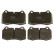 Brake Pad Set, disc brake COTEC GDB1269 TRW, Thumbnail 3