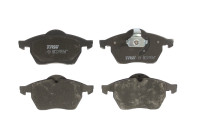 Brake Pad Set, disc brake COTEC GDB1271 TRW