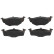 Brake Pad Set, disc brake COTEC GDB1274 TRW, Thumbnail 5