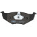 Brake Pad Set, disc brake COTEC GDB1274 TRW, Thumbnail 6