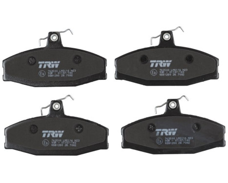 Brake Pad Set, disc brake COTEC GDB1280 TRW, Image 4