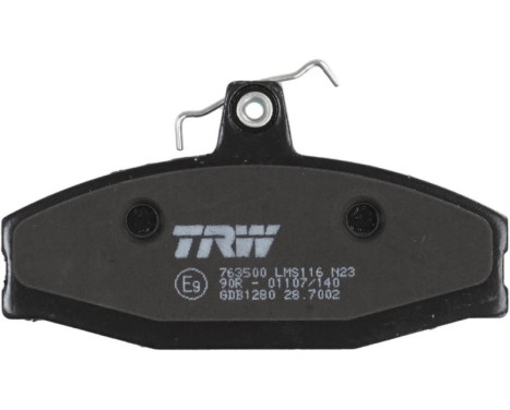 Brake Pad Set, disc brake COTEC GDB1280 TRW, Image 6