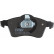 Brake Pad Set, disc brake COTEC GDB1282 TRW, Thumbnail 6