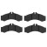Brake Pad Set, disc brake COTEC GDB1288 TRW, Thumbnail 4