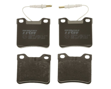 Brake Pad Set, disc brake COTEC GDB1289 TRW, Image 3