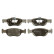 Brake Pad Set, disc brake COTEC GDB1291 TRW, Thumbnail 3