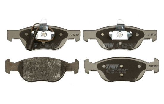 Brake Pad Set, disc brake COTEC GDB1291 TRW, Image 3