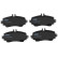 Brake Pad Set, disc brake COTEC GDB1293 TRW, Thumbnail 5