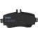 Brake Pad Set, disc brake COTEC GDB1293 TRW, Thumbnail 7