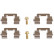 Brake Pad Set, disc brake COTEC GDB1293 TRW, Thumbnail 8