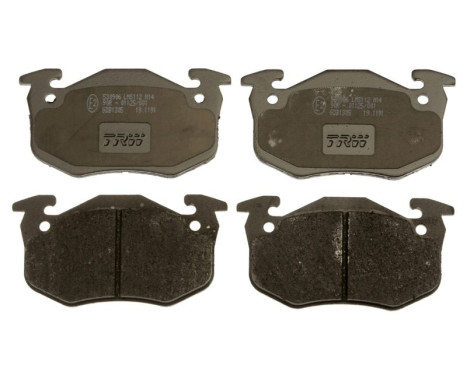 Brake Pad Set, disc brake COTEC GDB1305 TRW, Image 3