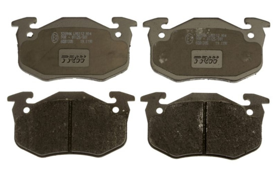 Brake Pad Set, disc brake COTEC GDB1305 TRW, Image 3